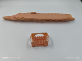 1/700 Hms Furious Aircraft Carrier(full Hull/waterline)
